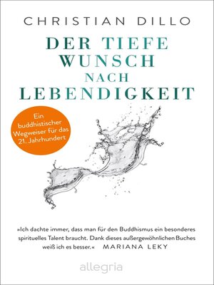cover image of Der tiefe Wunsch nach Lebendigkeit